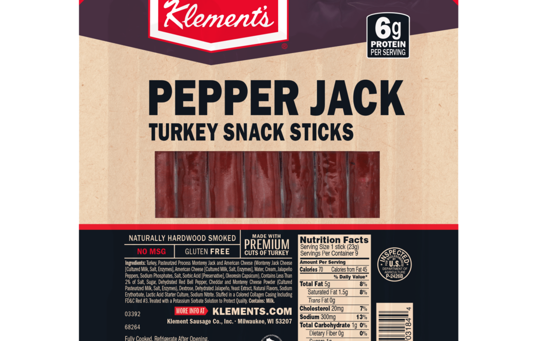 7.2 OZ Pepper Jack Turkey Snack Stick