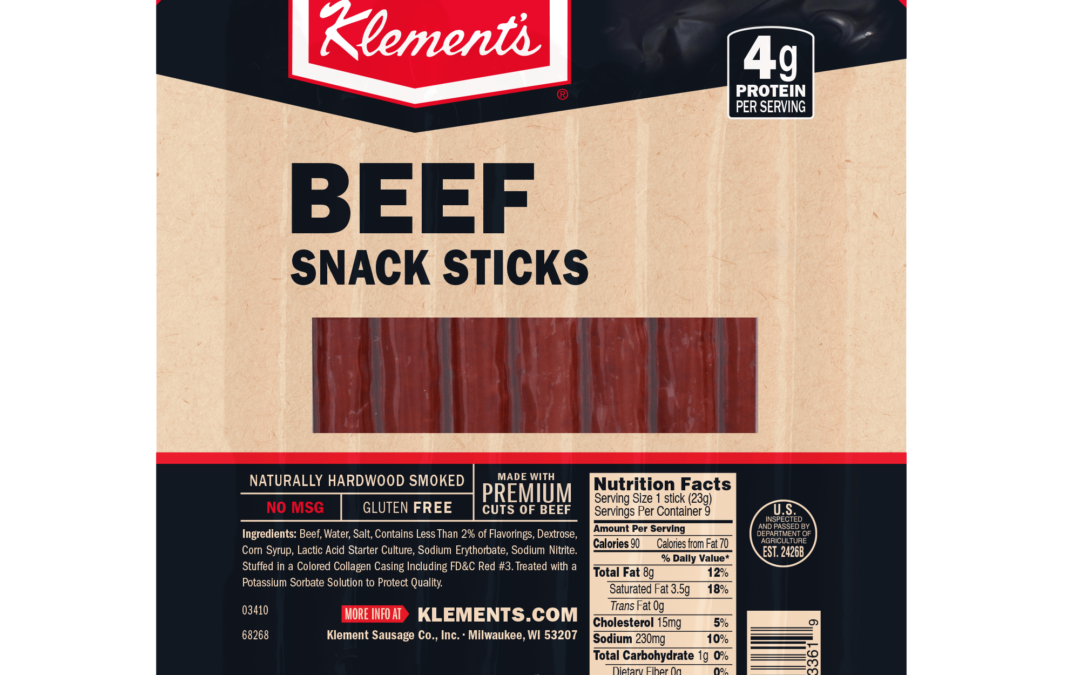 7.2 OZ Beef Snack Sticks