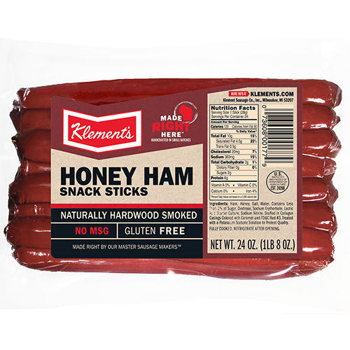 24 OZ Honey Ham Snack Sticks