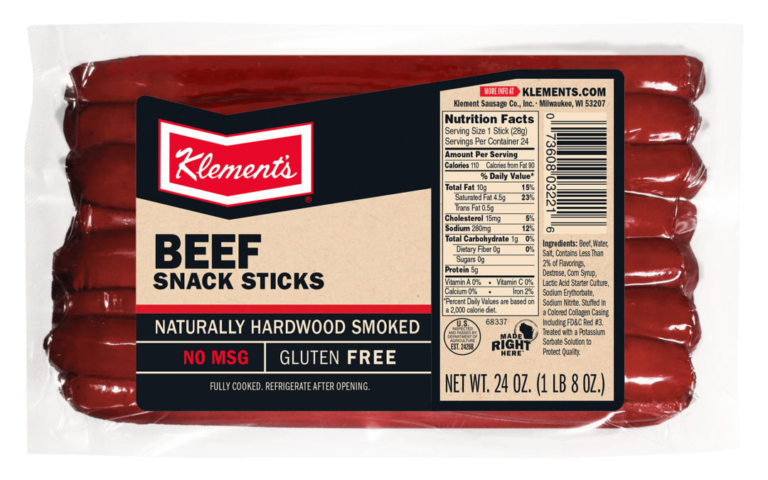 24 OZ Beef Snack Sticks
