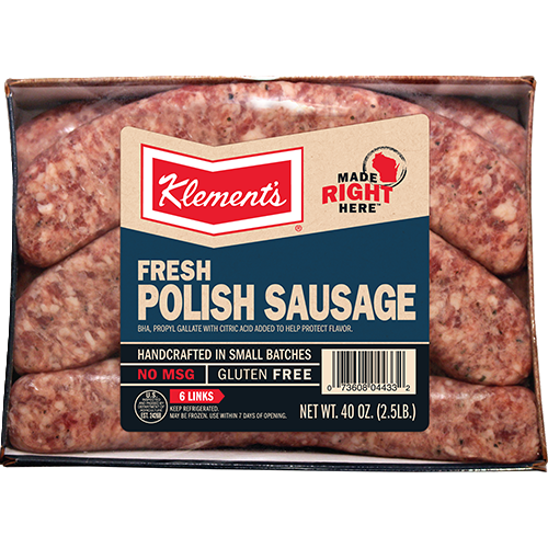 2.5 LB Polish Sausage