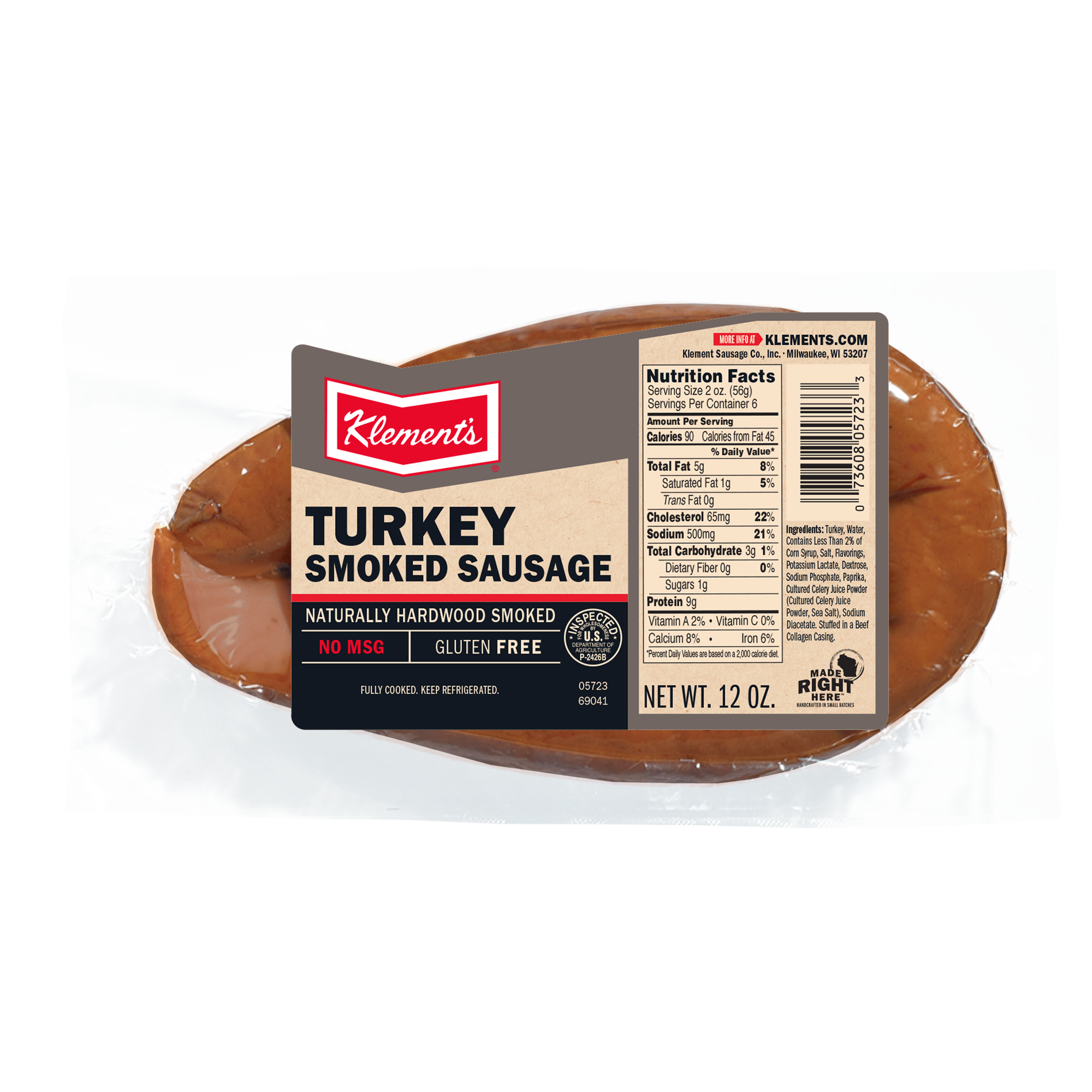 12 OZ Turkey Smoked Sausage