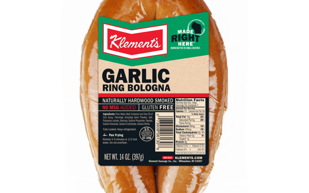 14 OZ Garlic Ring Bologna