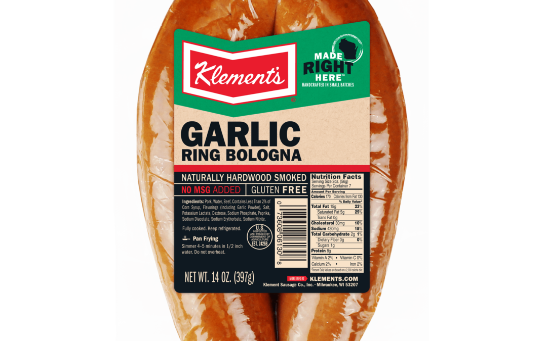 14 OZ Garlic Ring Bologna