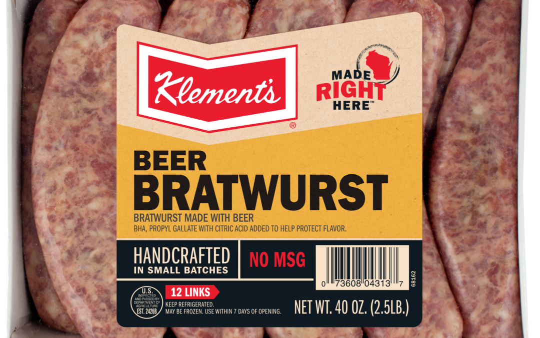 2.5 LB Beer Bratwurst