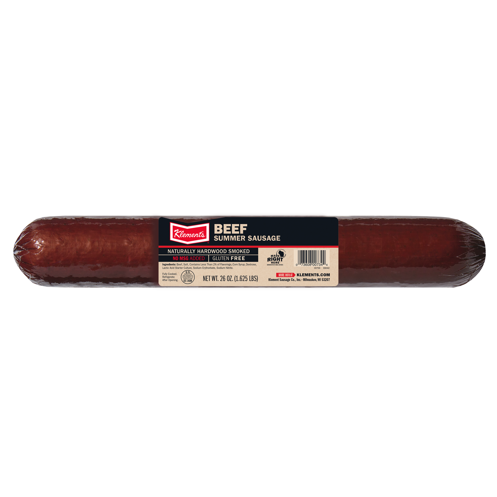 26 OZ Beef Summer Sausage